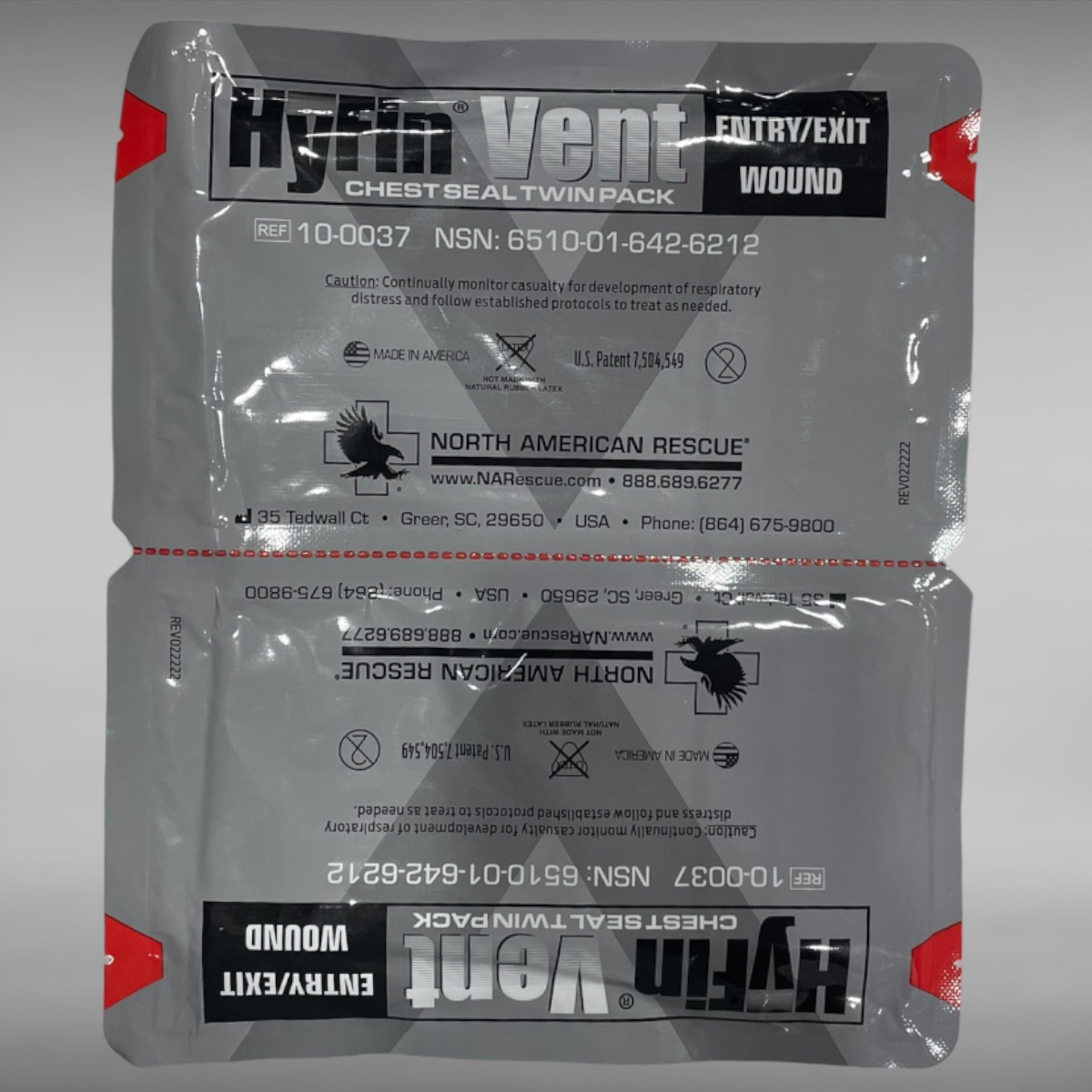 HYFIN VENT CHEST SEAL TWIN PACK