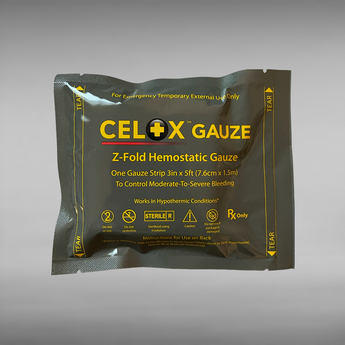 CELOX HEMOSTATIC GAUZE
